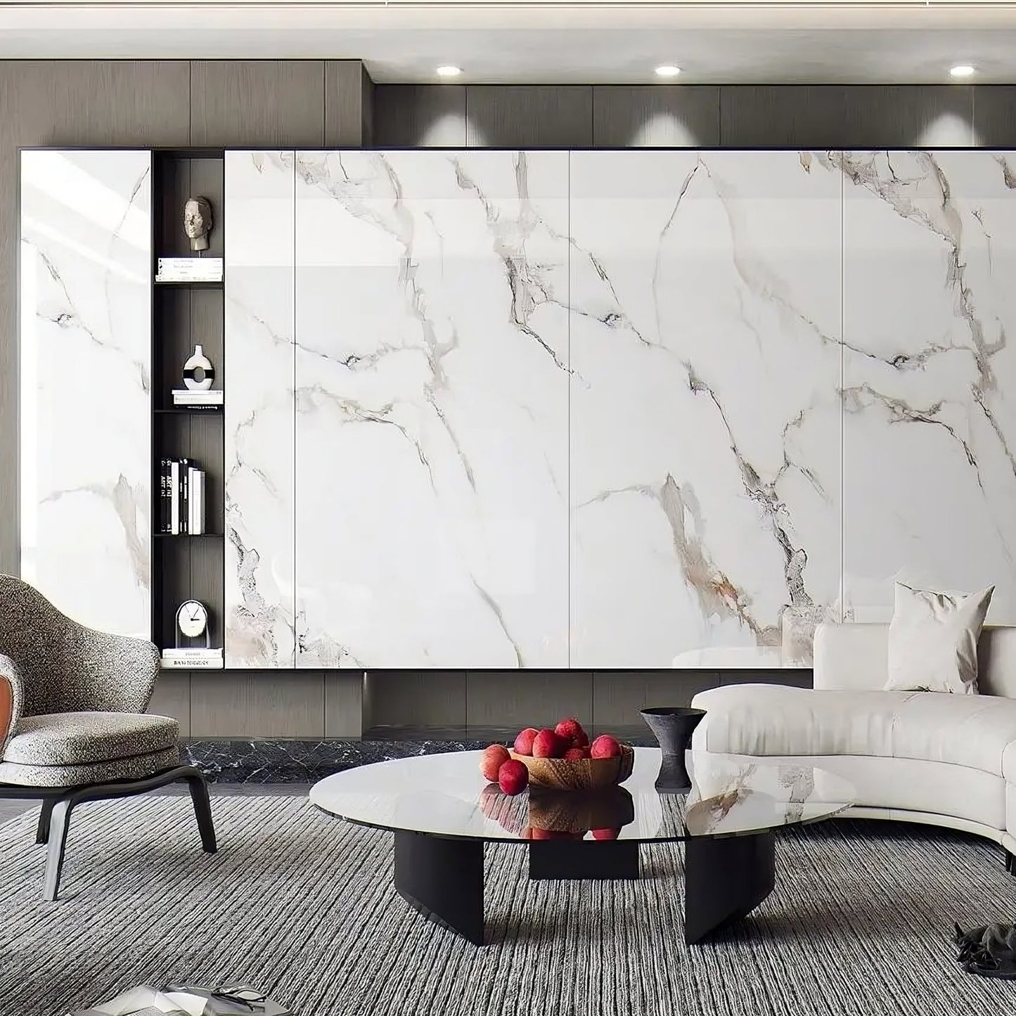 Wandpaneel met Luxe Marmerlook - Duurzaam, Stijlvol en Onderhoudsvriendelijk